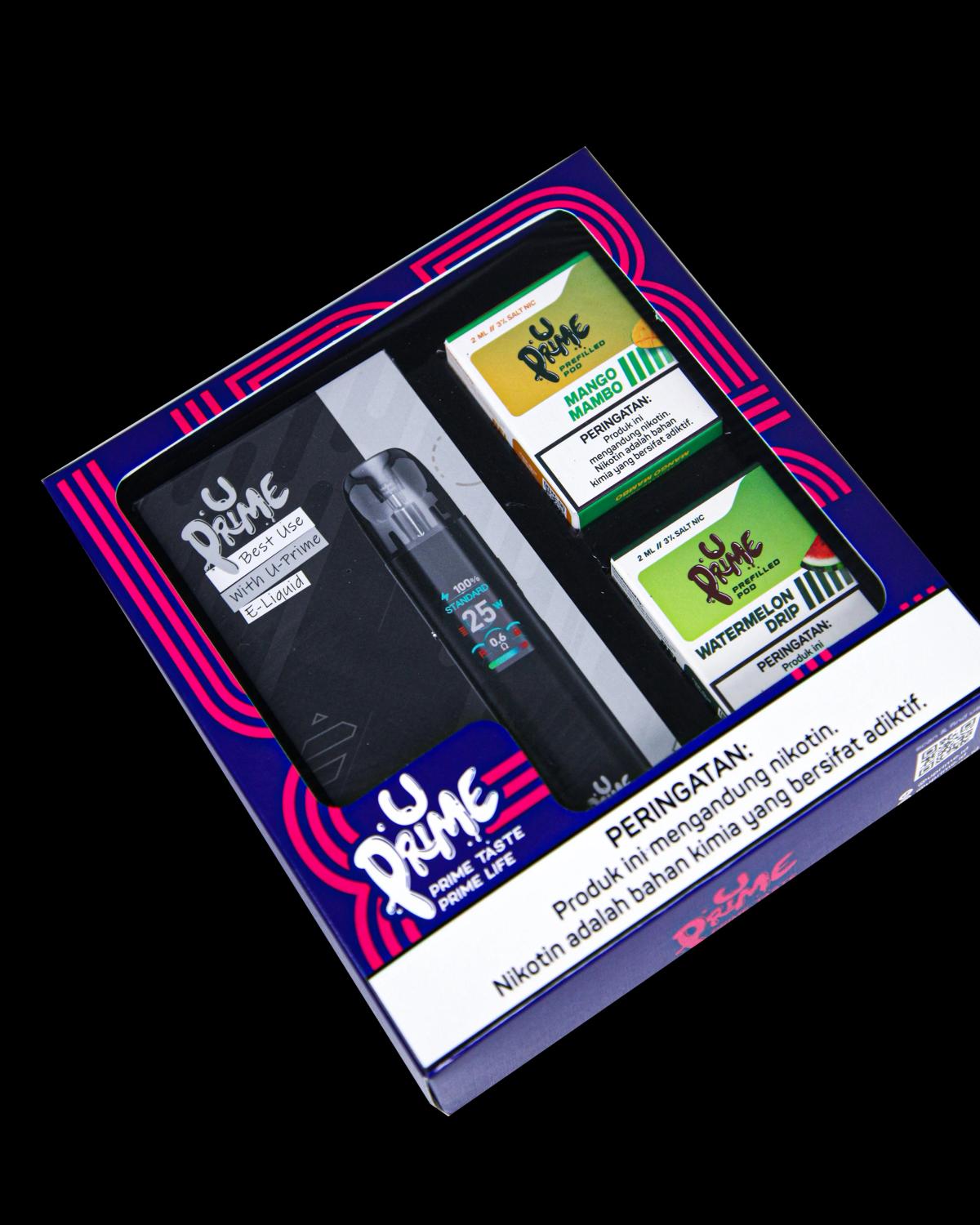 UPrime Bundling Prefilled Pod - Black Phantom — photo 1