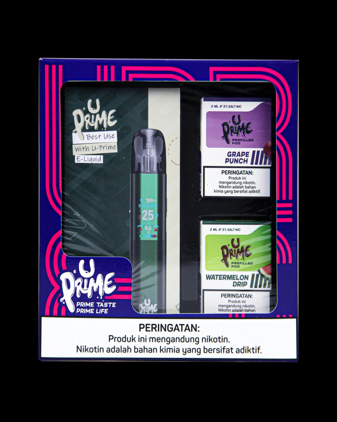 UPrime Bundling Prefilled Pod - Sacramento Green